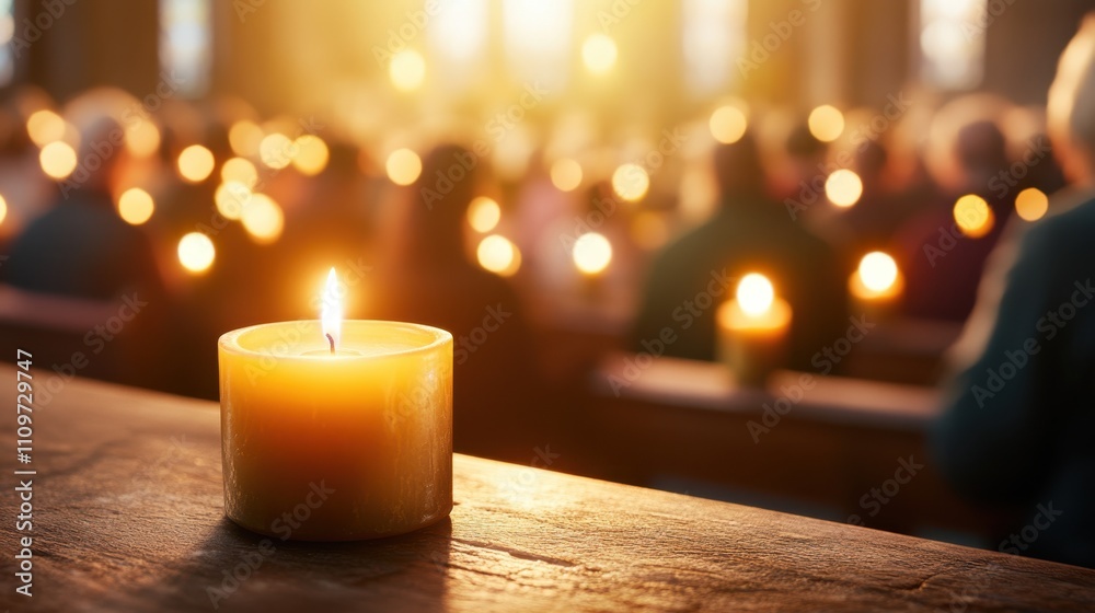 Candlelit Service at Dawn Brings Warmth and Unity to Church Congregation on Ascension Day Candlelit Service at Dawn Brings Warmth and Unity to Church Congregation on Ascension Day