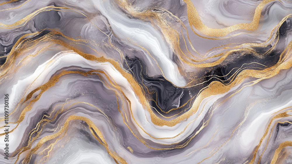 liquid marble texture, black and white with gold splashes, luxury background liquid marble texture, black and white with gold splashes, luxury background