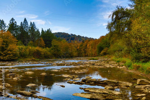 autumn in the mountains
