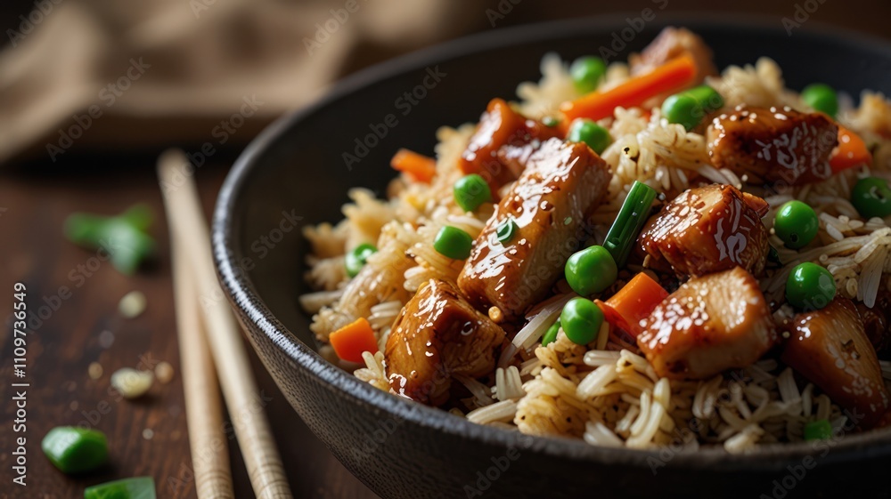 Teriyaki Chicken Fried Rice Teriyaki Chicken Fried Rice
