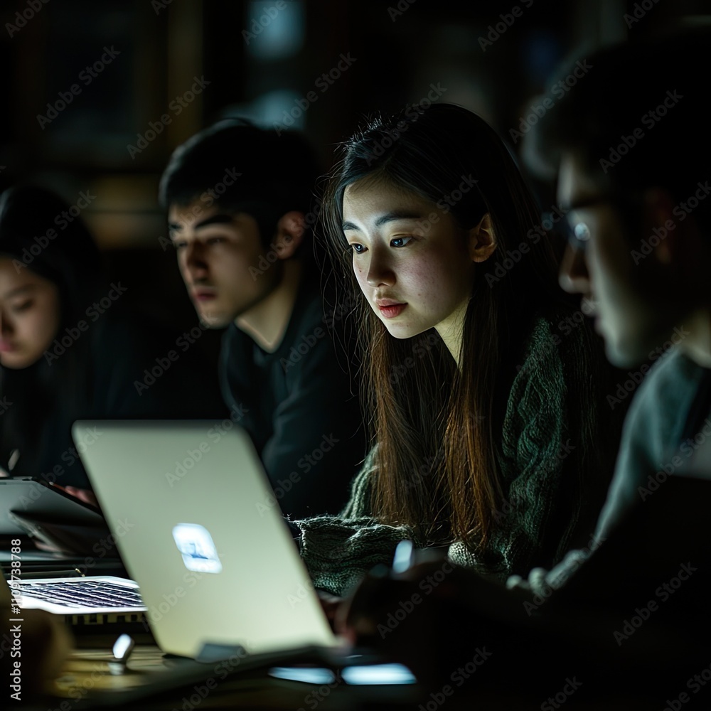 A diverse group of young learners works on collaborative projects, emphasizing innovation, teamwork, and the integration of AI in education. A diverse group of young learners works on collaborative projects, emphasizing innovation, teamwork, and the integration of AI in education.
