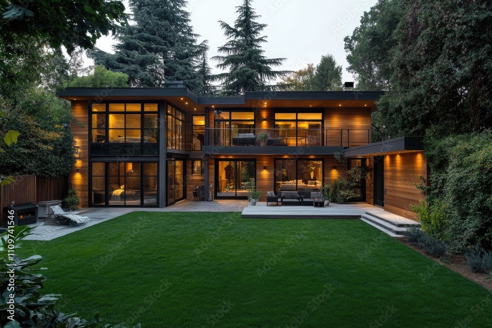 Spacious Green Yard: A Serene Fenced Backyard with Lush Trees, Perfect for Outdoor Living Spacious Green Yard: A Serene Fenced Backyard with Lush Trees, Perfect for Outdoor Living
