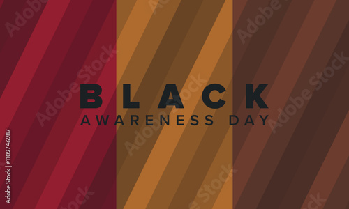 Black Awareness Day. Holiday in Brazil. Afro Brazilians. Celebrate awareness by the black community in November. African and brazilian culture. Black history art. Vector illustration