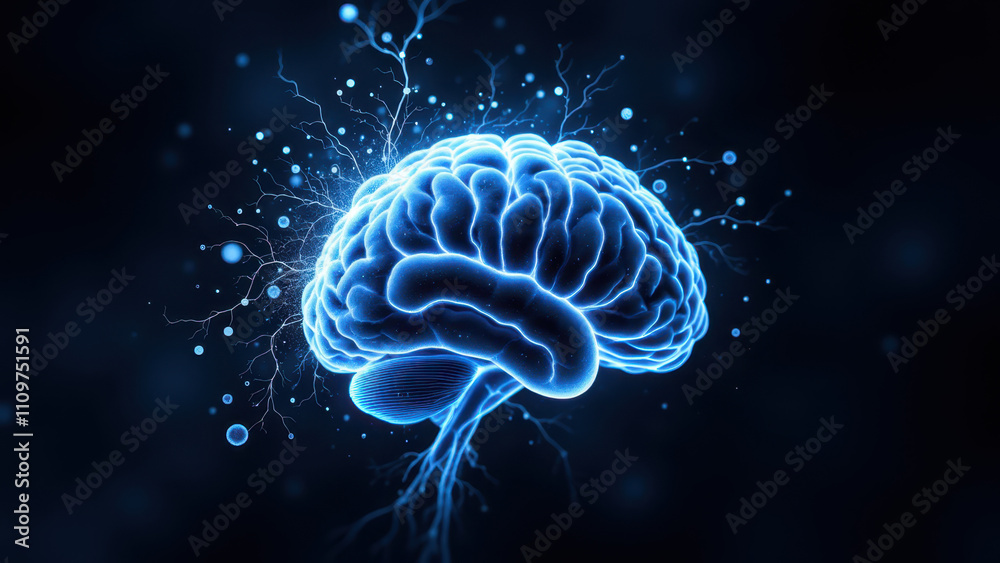 A digital artwork of a human brain with electrical sparks emanating from it, symbolizing artificial general intelligence or advanced cognition. A digital artwork of a human brain with electrical sparks emanating from it, symbolizing artificial general intelligence or advanced cognition.