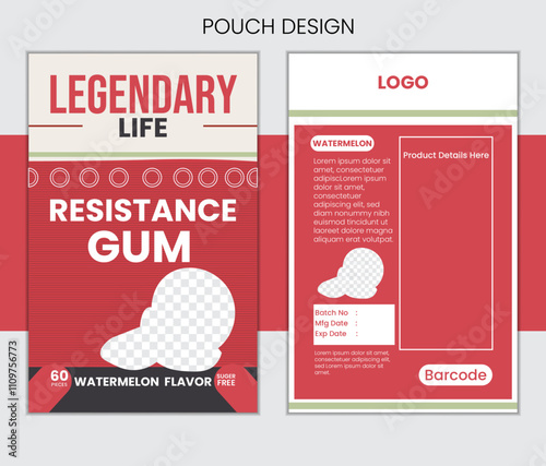 Water-Melon Pouch Design 