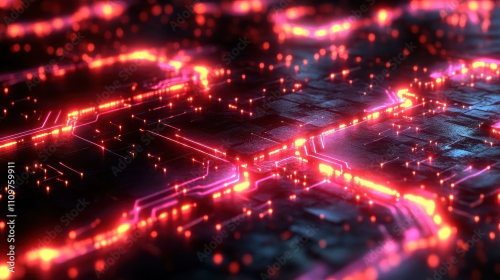 Technologies abstract image Creative tech Abstract image One main object high quality very detailed