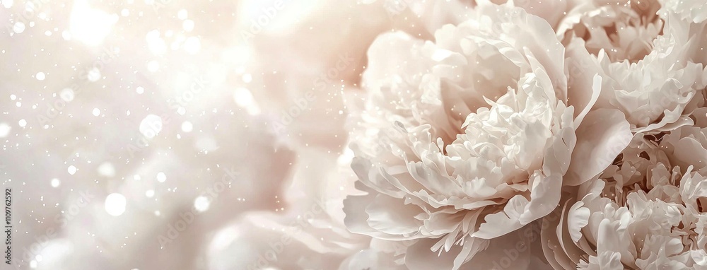 Soft pink peonies in bloom, adorned with delicate petals and subtle bokeh lights, creating a serene floral atmosphere perfect for spring decor or celebrations. Soft pink peonies in bloom, adorned with delicate petals and subtle bokeh lights, creating a serene floral atmosphere perfect for spring decor or celebrations.