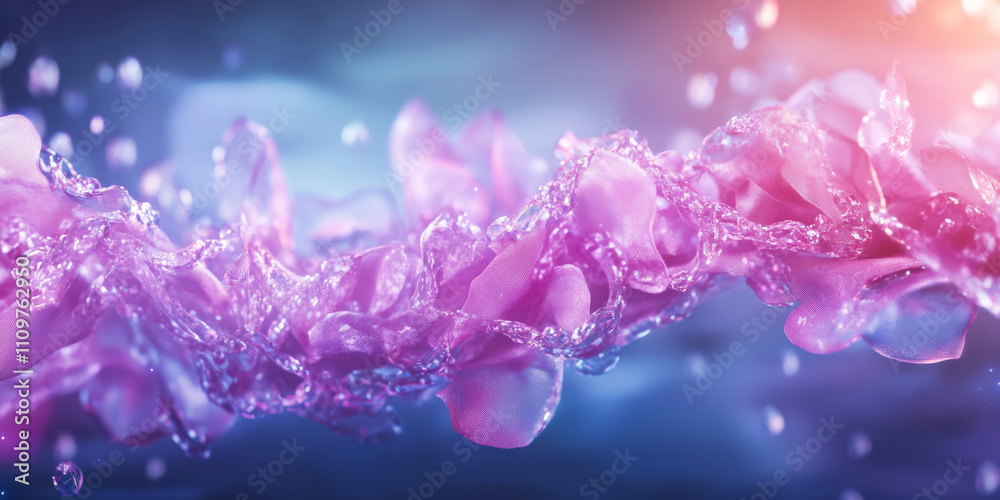 vibrant swirl of pink and purple liquid with soft light transitions. vibrant swirl of pink and purple liquid with soft light transitions.
