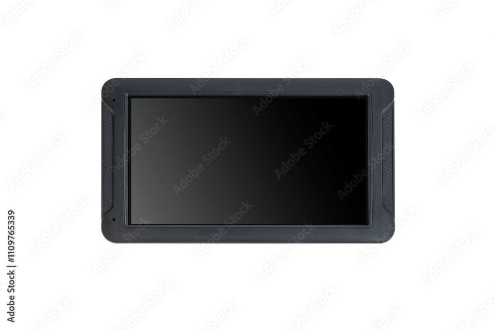 Tablet. Navigator on a white background. Monitor on a white background. Tablet. Navigator on a white background. Monitor on a white background.