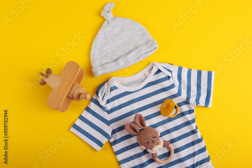 Adorable and fashionable clothing along with delightful accessories designed for newborn infants