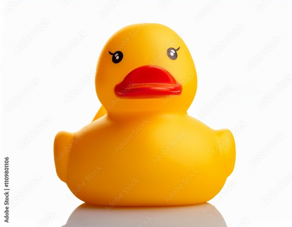 bath yellow rubber duck on isolate background bath yellow rubber duck on isolate background