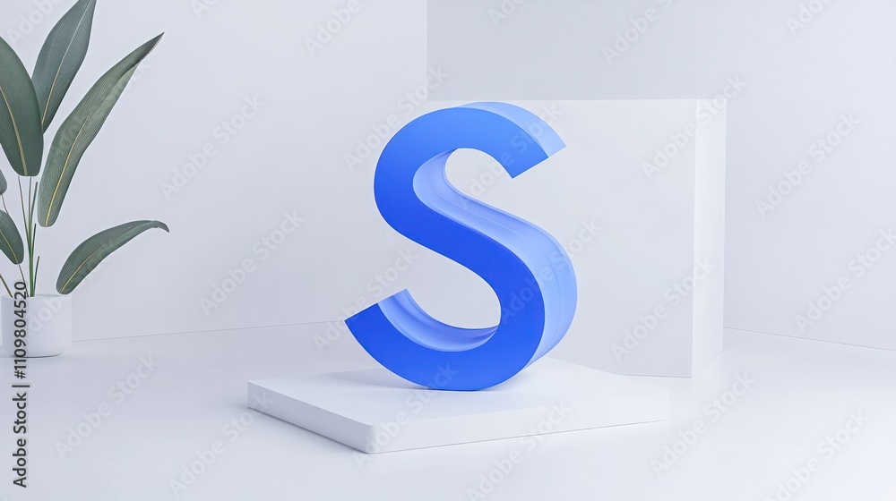 Clean and modern 'Stock Discount' logo, blue and white colors, simple font, Clean and modern 'Stock Discount' logo, blue and white colors, simple font,