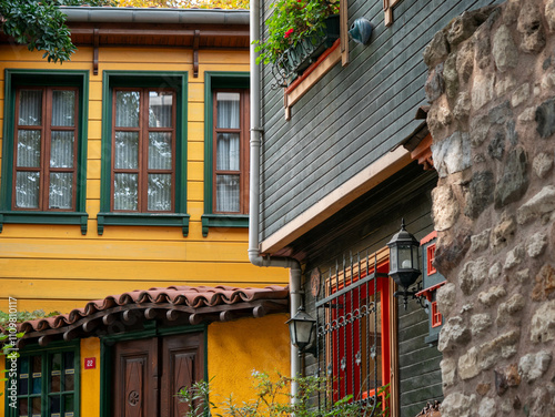 Casas y viviendas de colores photo