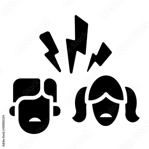 quarrel Solid icon
