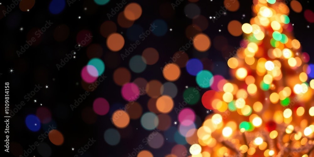 A background of various Christmas lights icons in a set arrangement, holiday, glowing, festive A background of various Christmas lights icons in a set arrangement, holiday, glowing, festive