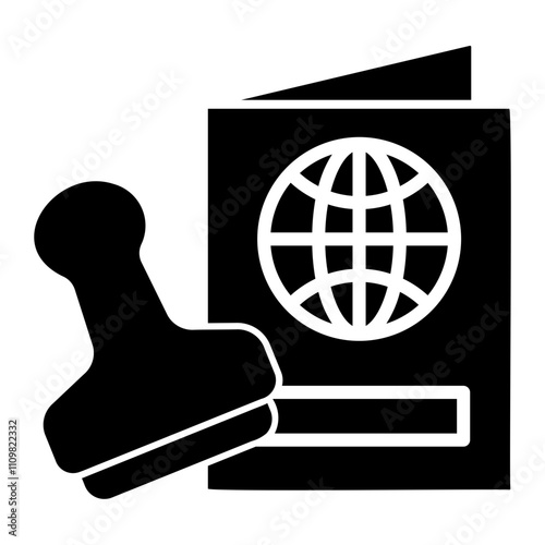 passport Solid icon