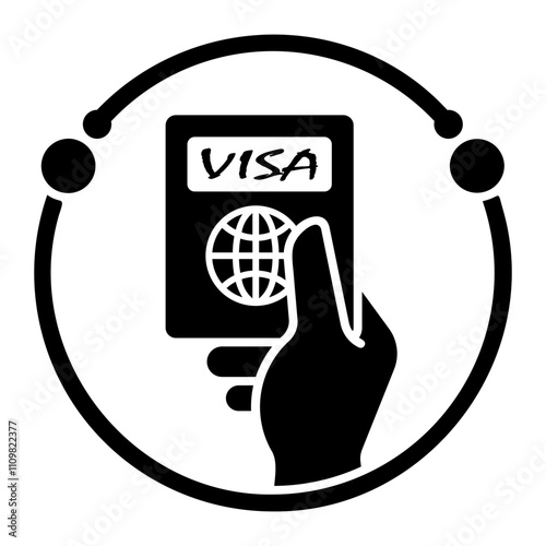 passport Solid icon