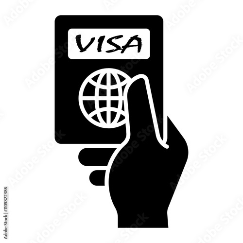 passport Solid icon