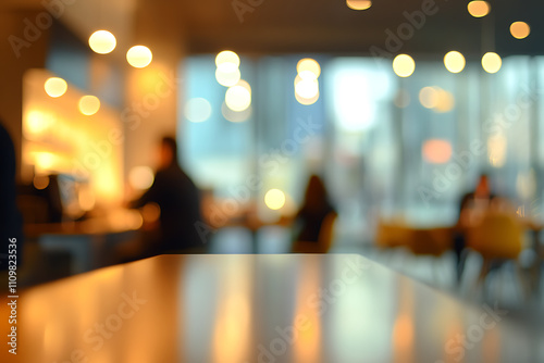 Wallpaper Mural Casual business office environment with blurred people and a soft bokeh background, evoking a relaxed and professional workspace Torontodigital.ca