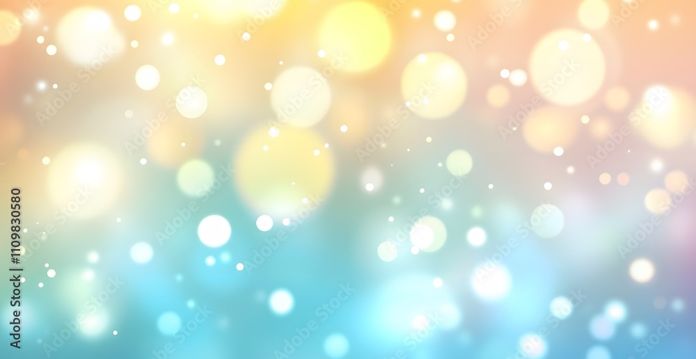 Abstract Pastel Bokeh Background With Soft Lights Abstract Pastel Bokeh Background With Soft Lights