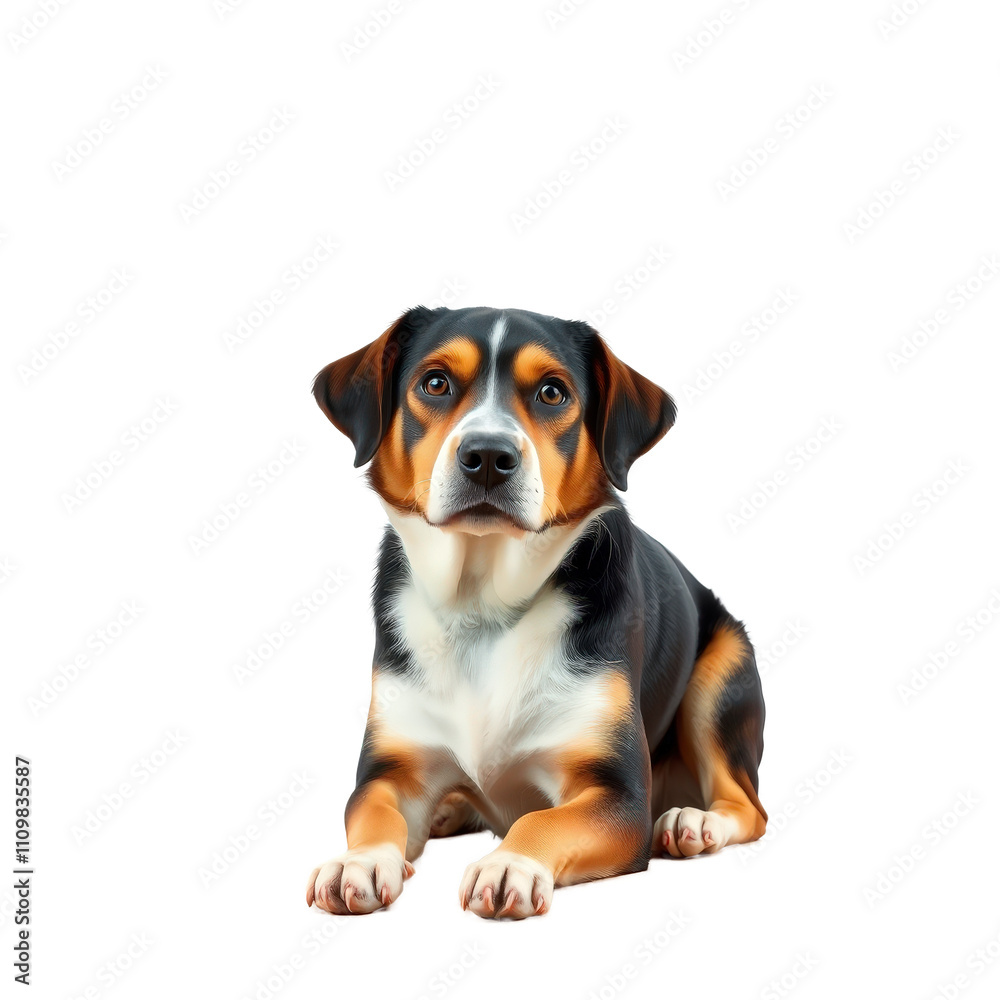 A Serene Companion A Dog Relaxing in Tranquility, Elegantly Captured on a Transparent Canvas A Serene Companion A Dog Relaxing in Tranquility, Elegantly Captured on a Transparent Canvas