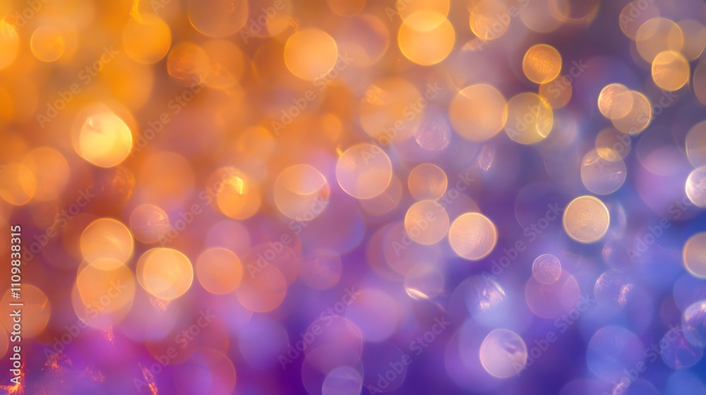 Abstract Orange Purple Bokeh Light Background Abstract Orange Purple Bokeh Light Background