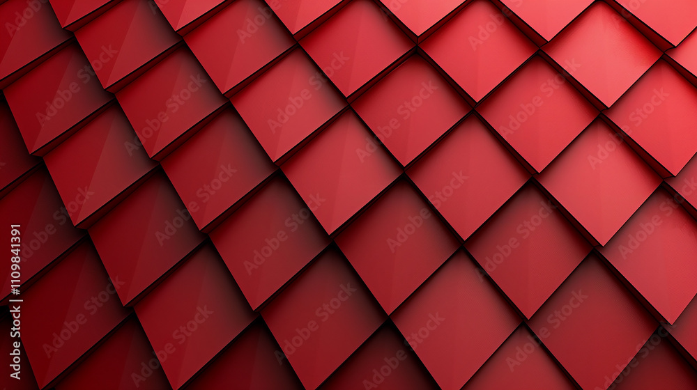 A red background with a pattern of squares A red background with a pattern of squares