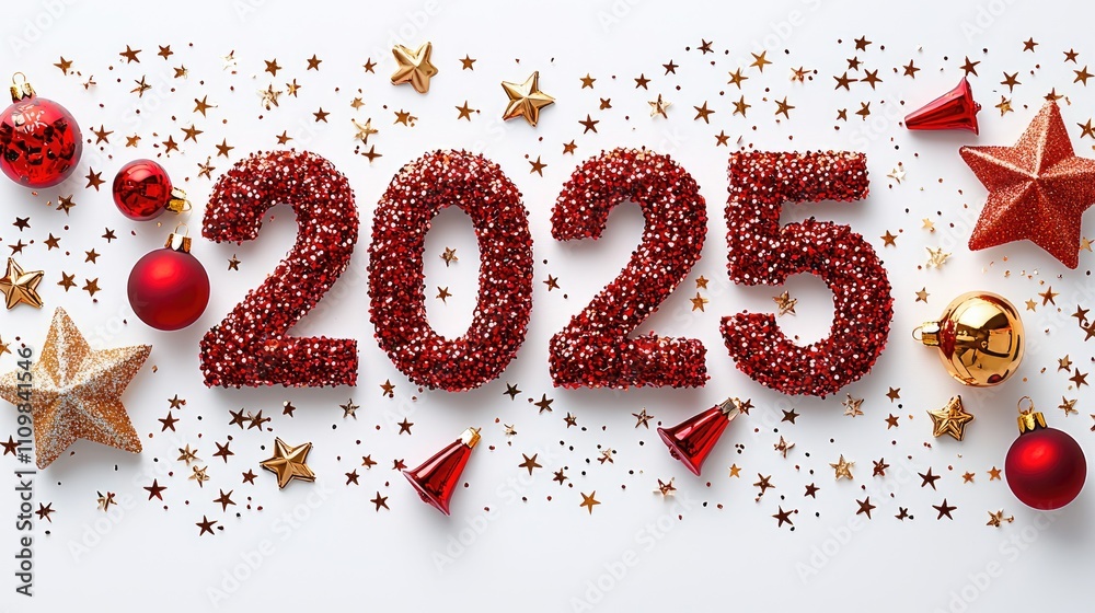 Vibrant 2025: Happy New Year greeting filled with bright colors and date numbers, designed as a festive banner or wallpaper, perfect for creating cheerful card, flyer, background image. Vibrant 2025: Happy New Year greeting filled with bright colors and date numbers, designed as a festive banner or wallpaper, perfect for creating cheerful card, flyer, background image.