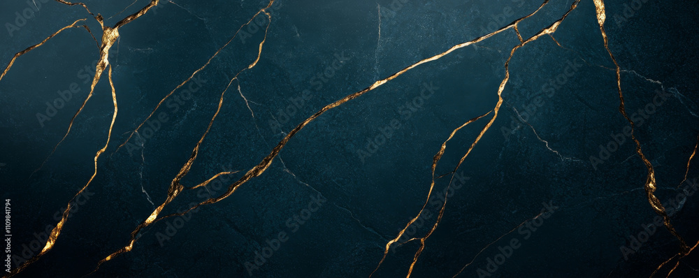 Elegant dark stone with glowing gold veins creates luxurious texture. Elegant dark stone with glowing gold veins creates luxurious texture.