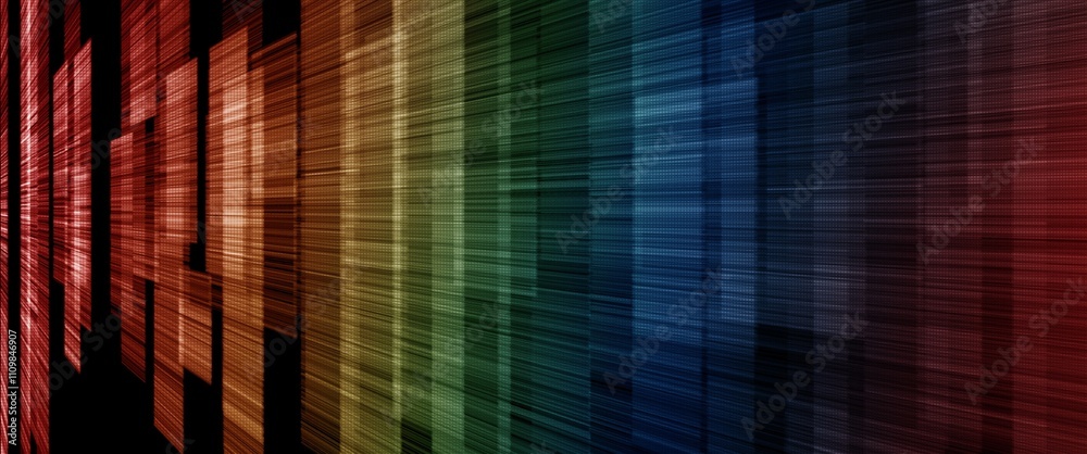 Obraz premium abstract colorful background with halftone texture