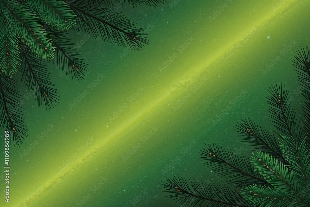 Obraz premium Vibrant Pine Colorful Gradient Design with Textured Grain Effect