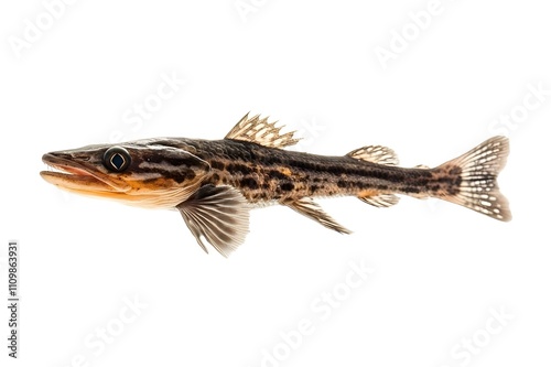 Barracuda Isolated on White Background. photo