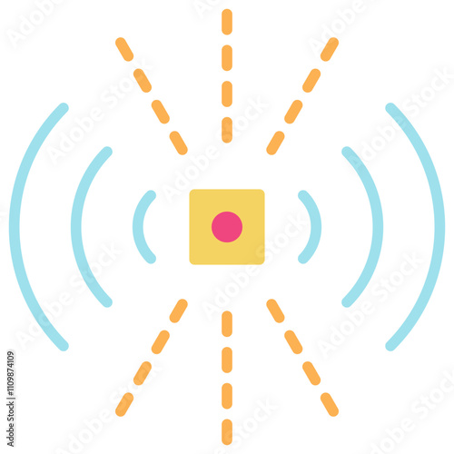 Sensor Flat Icon