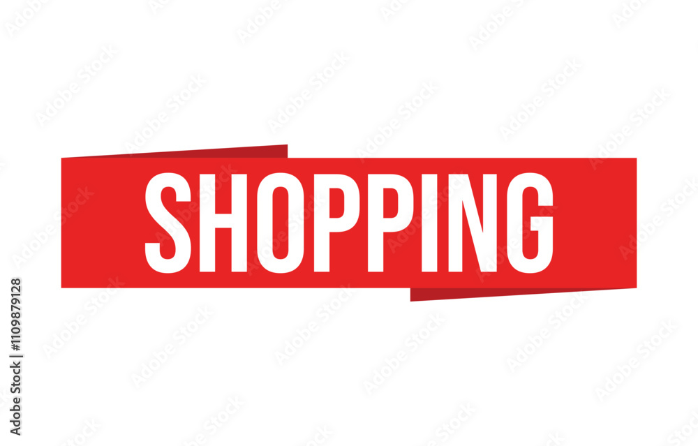 Shopping banner design. Shopping icon. Flat style vector illustration. Shopping banner design. Shopping icon. Flat style vector illustration.