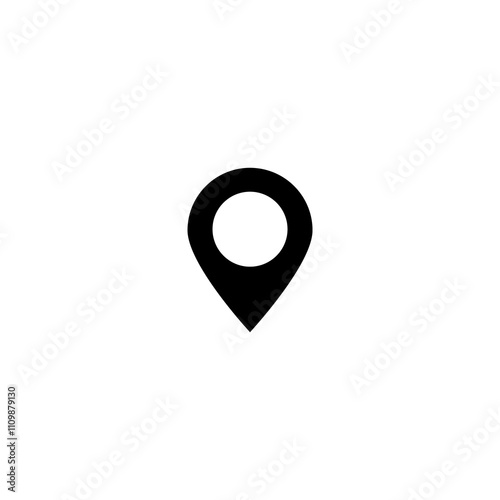 GPS icon PNG. Maps pointer with pin icon