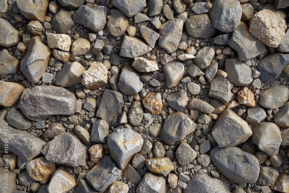 Image of Grey gravel rock ground debris. Texture for background usage Image of Grey gravel rock ground debris. Texture for background usage
