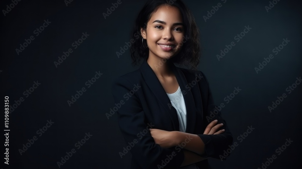 Confident Businesswoman Portrait: A Powerful and Stylish Image Confident Businesswoman Portrait: A Powerful and Stylish Image