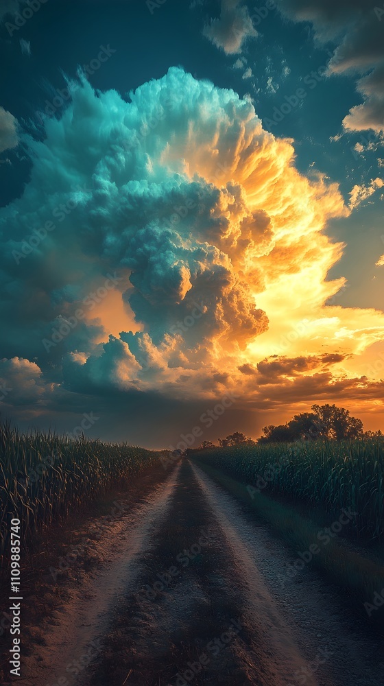 sunset on the road sunset on the road