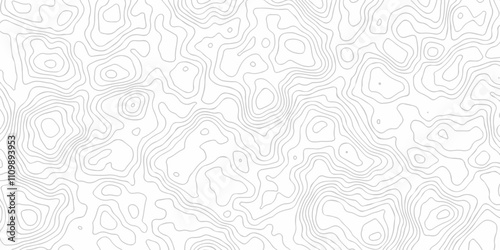 Vector outline topography area doodle wire counter map background. Textured topographic map background featuring, Abstract landscape grid diagram relief wave line
