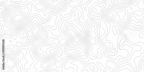 Vector outline topography area doodle wire counter map background. Textured topographic map background featuring, Abstract landscape grid diagram relief wave line
