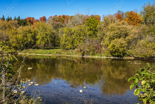 Conestogo River, St. Jacob's, Waterloo, Ontario, Canada
