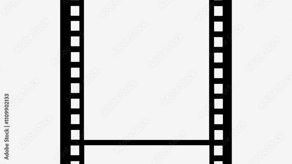 Moving filmstrip motion graphics with white background, Old Filmstrip, Old movie films strip frame animation.
Dynamic lines 35 mm movie filmstrips background, camera roll animation negative film. Moving filmstrip motion graphics with white background, Old Filmstrip, Old movie films strip frame animation.
Dynamic lines 35 mm movie filmstrips background, camera roll animation negative film.