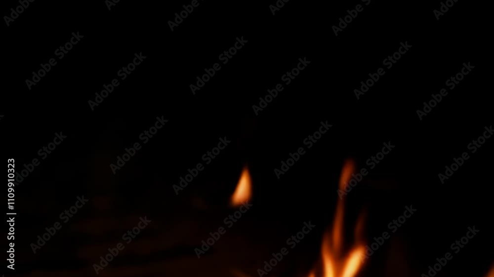 Fiery Inferno: A Captivating Dance of Flames in the Night Fiery Inferno: A Captivating Dance of Flames in the Night
