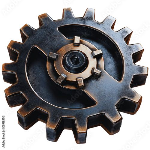 Engineering concept metal workshop