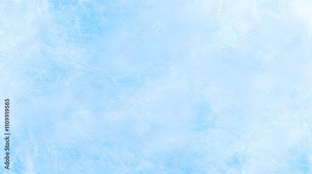 Fototapeta premium Gentle blue abstract background digital art soft textures minimalist style calm environment visual serenity for relaxation
