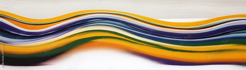 Abstract waves of color create a vibrant, flowing composition. Abstract waves of color create a vibrant, flowing composition.