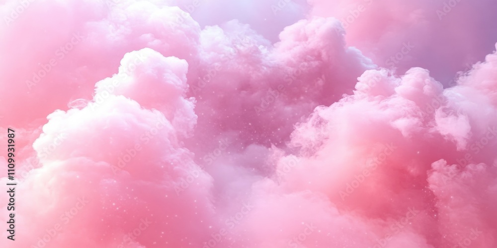 Soft Pastel Pink and White Clouds in a Dreamy Background Perfect for Backgrounds and Designs with a Serene Atmosphere Soft Pastel Pink and White Clouds in a Dreamy Background Perfect for Backgrounds and Designs with a Serene Atmosphere