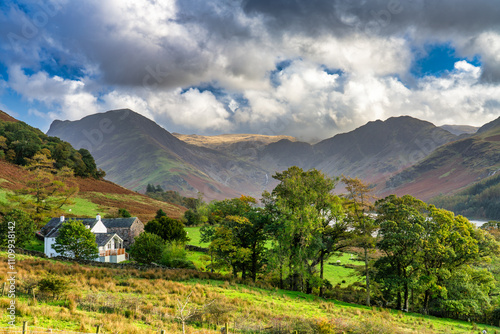 Wallpaper Mural Buttermere Valley in Lake District. England Torontodigital.ca