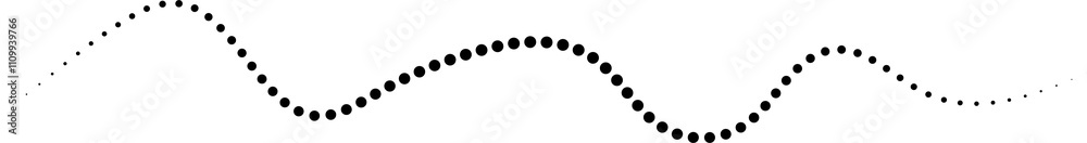 Line dotted halftone waves. Creative shape abstract Line dotted halftone waves. Creative shape abstract