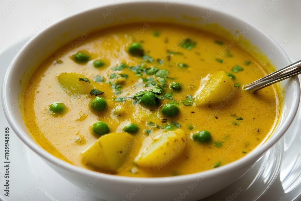 Fresh Undhiyu with Green Peas and Potato Chunks Fresh Undhiyu with Green Peas and Potato Chunks